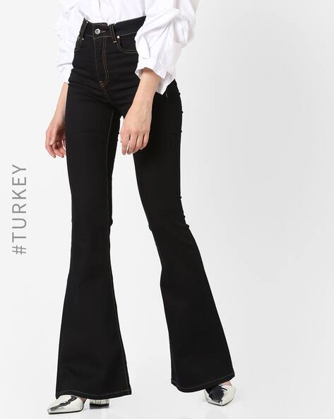 women's high waisted boot cut jeans