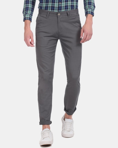 RUF & TUF Men's Slim Fit Trouser (BBAPLRT146963_40_Beige_40) : Amazon.in:  Fashion