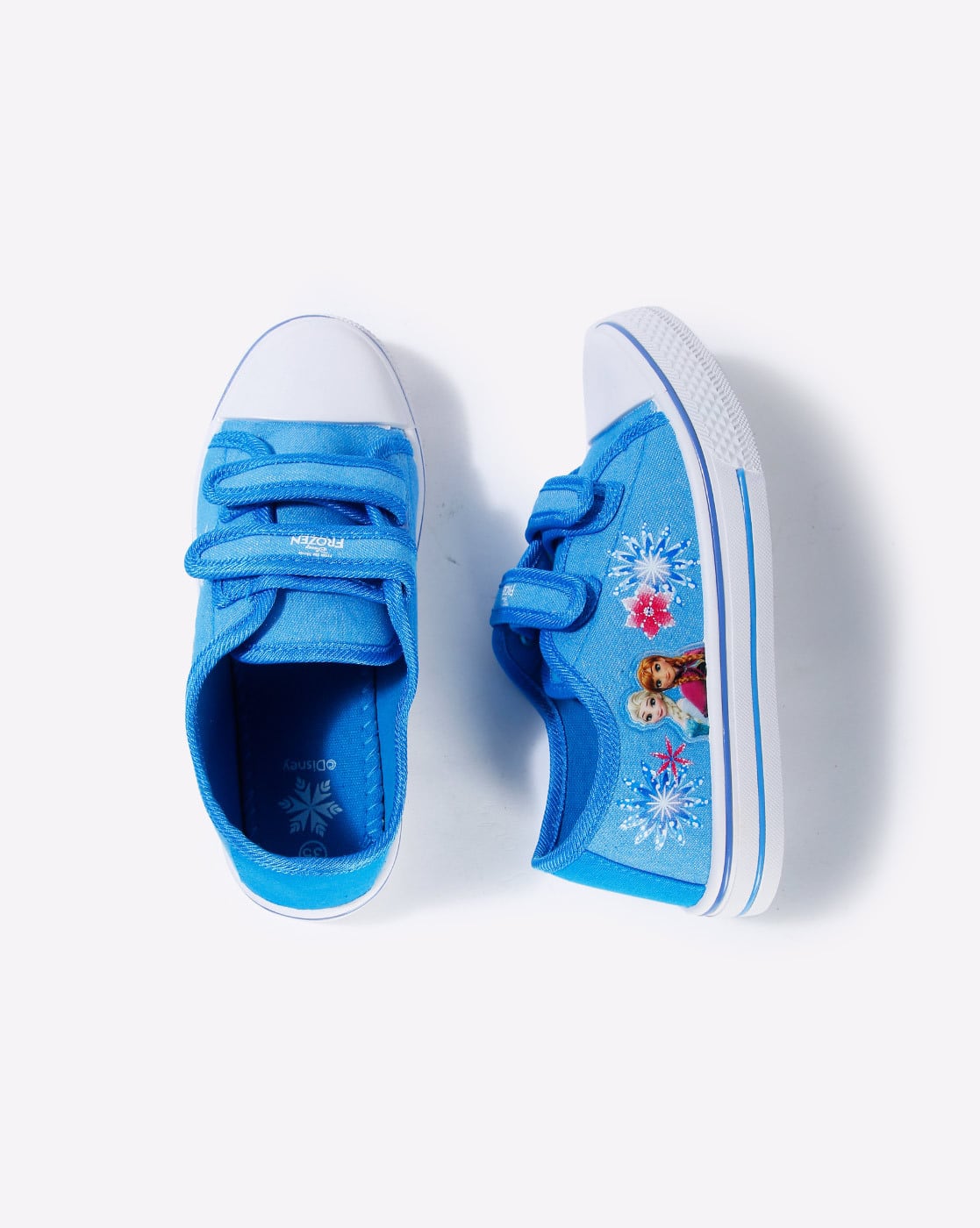 frozen velcro shoes