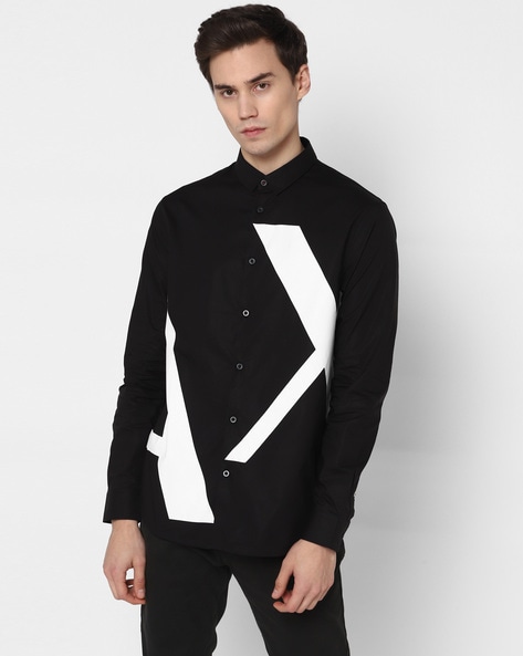 Buy Black Shirts for Men by ARMANI EXCHANGE Online Ajio