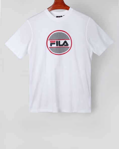 Buy White Tshirts for Men by FILA 