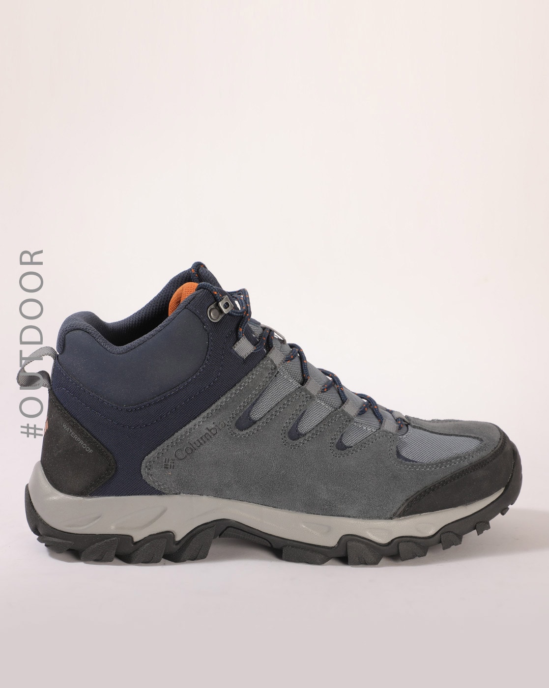 Men Buxton Peak Mid Waterproof Hiking Trekking Shoes