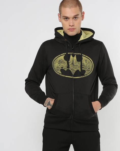 Batman zip up hoodie clearance mens