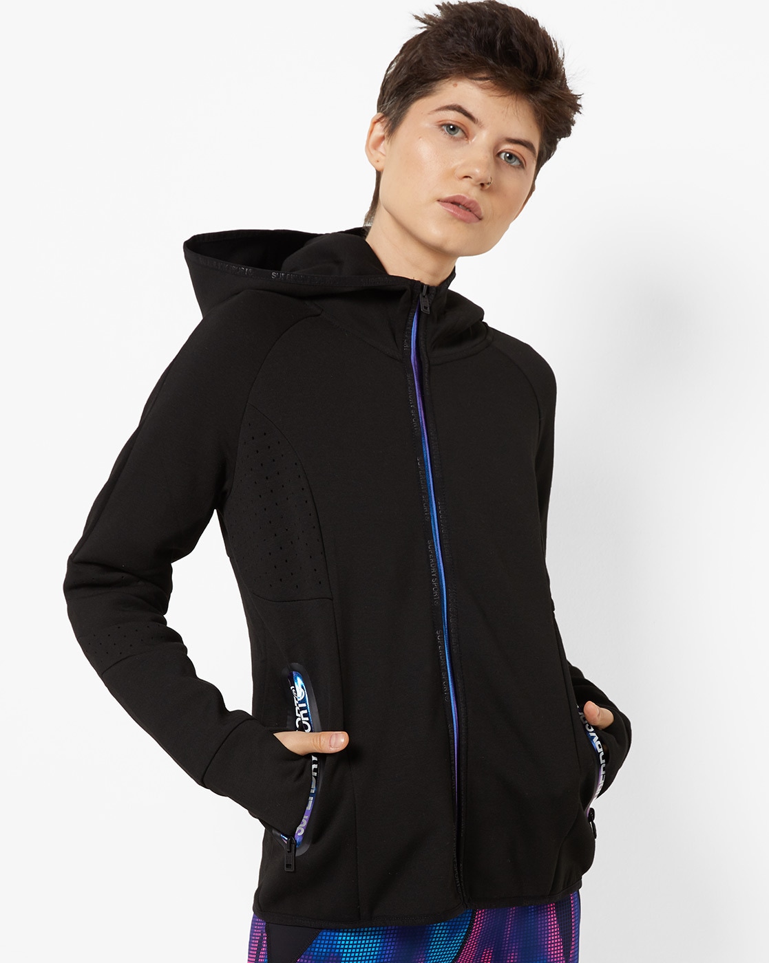 Superdry Core Gym Tech Slouch hoodie