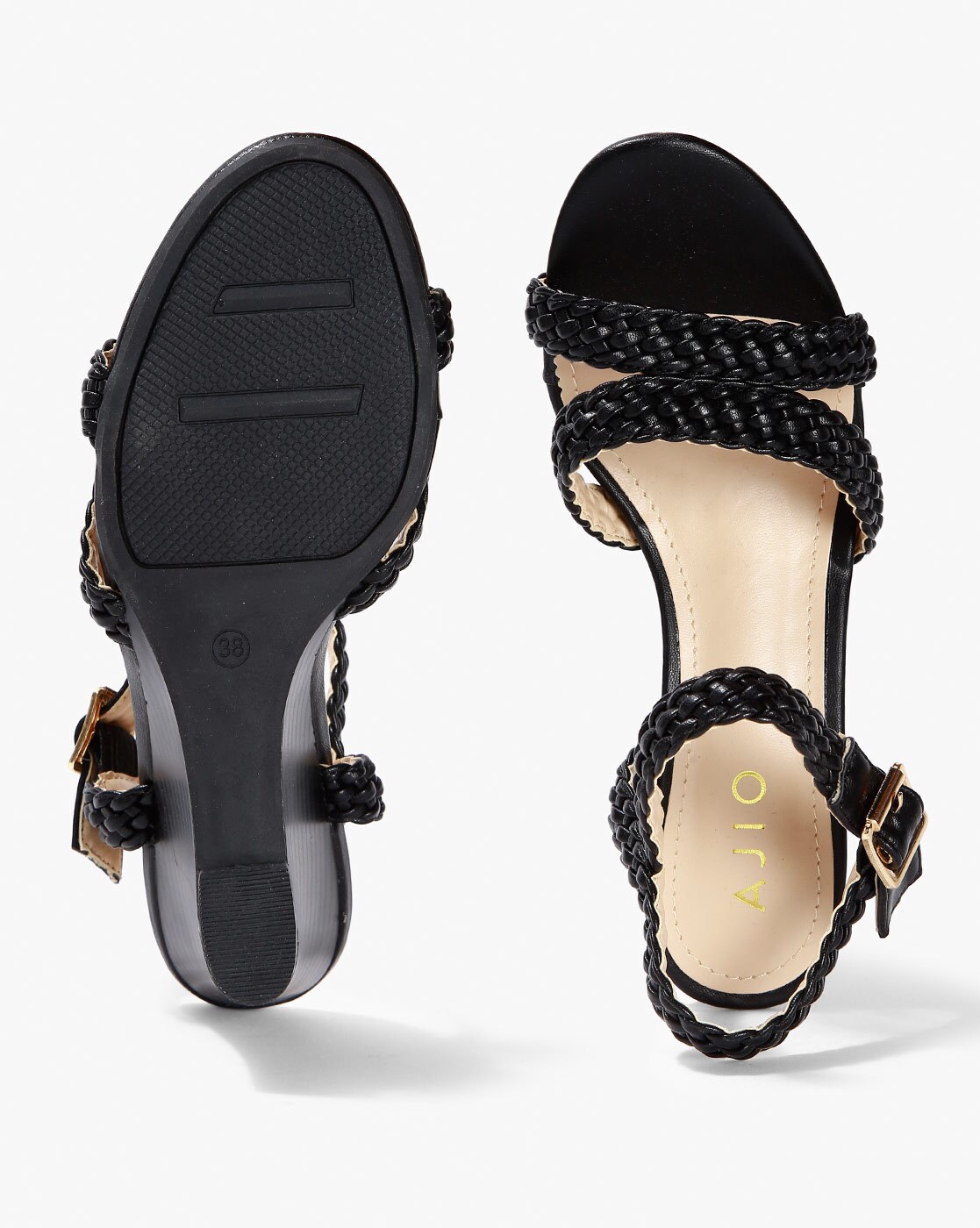 Buy Black Sandals for Men by SOFTIO Online | Ajio.com