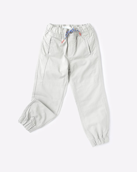 Joggers with Drawstring Fastening