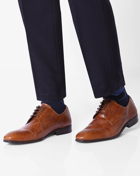red tape derby shoes