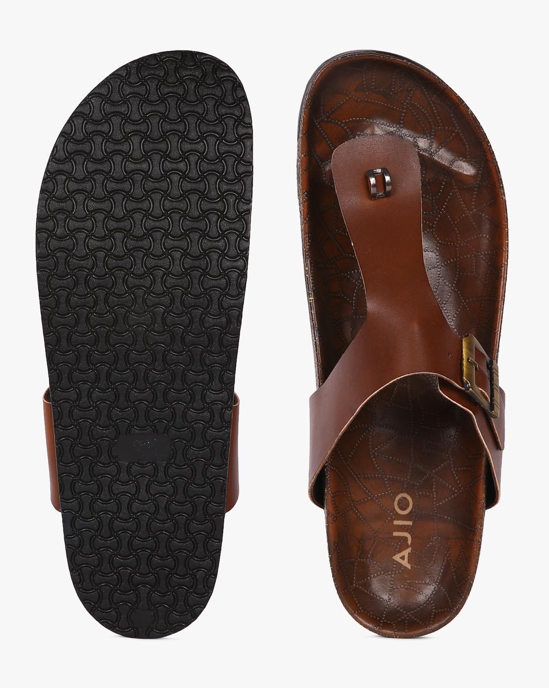 Buy Brown Sandals for Men by Metro Online | Ajio.com