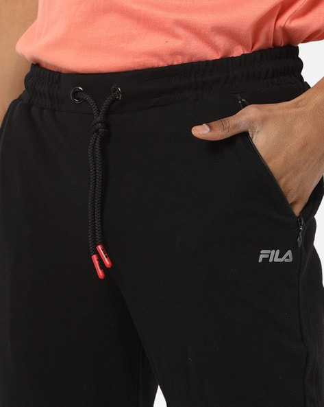 Buy Black Track Pants for Men by FILA Online