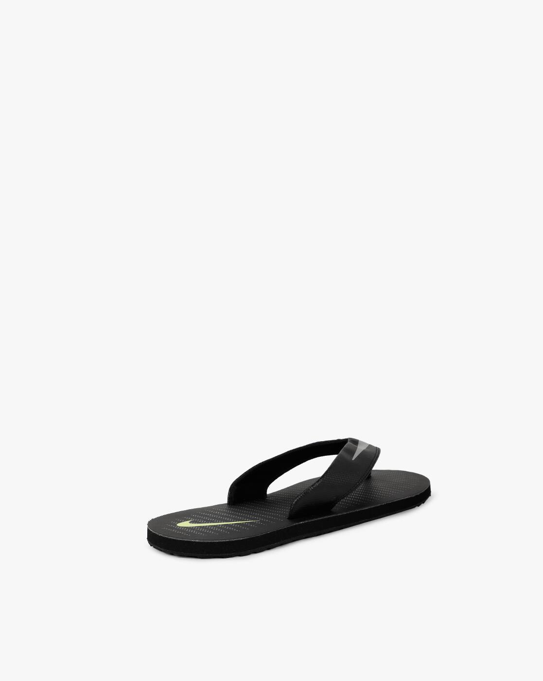 nike mens flip flops black