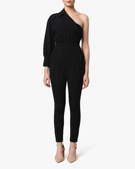 Buy Black Jumpsuits Playsuits for Women by EMPORIO ARMANI Online