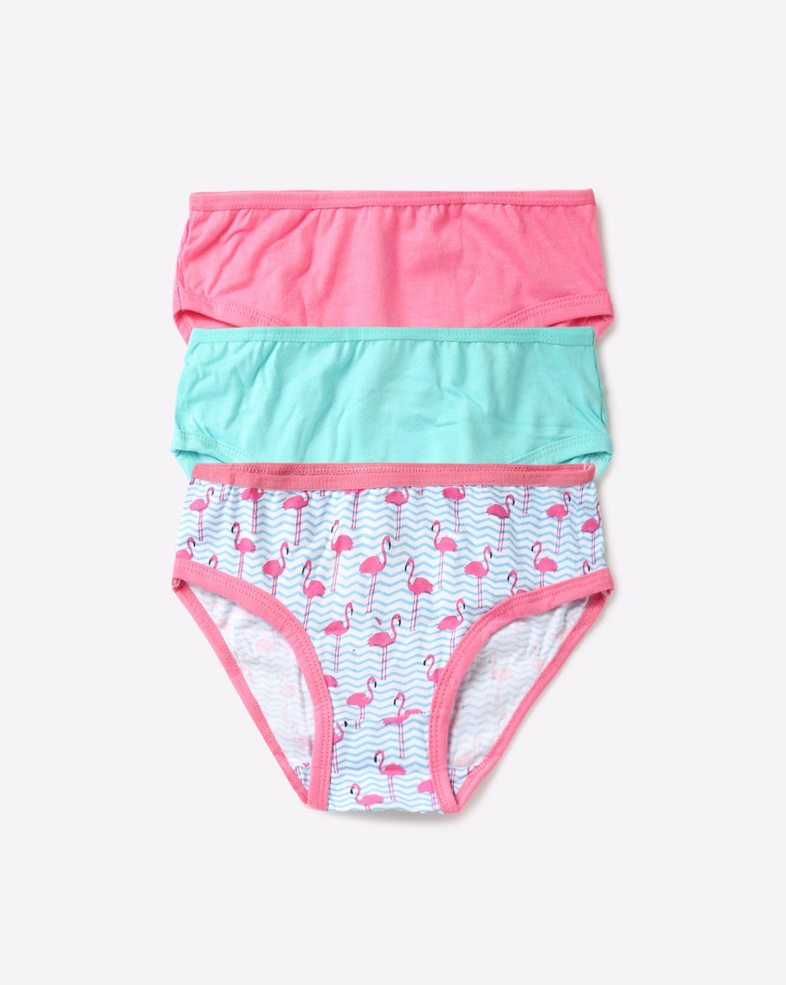 Claesen's - Girls Pink Cotton Knickers (3 Pack)