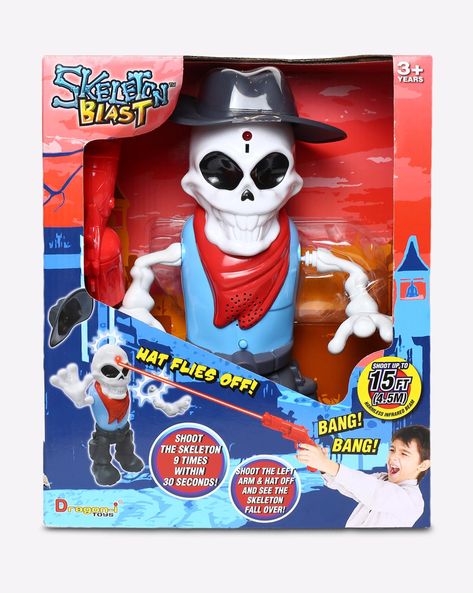 party kingdom Skeleton Blast Zombie Cowboy Set
