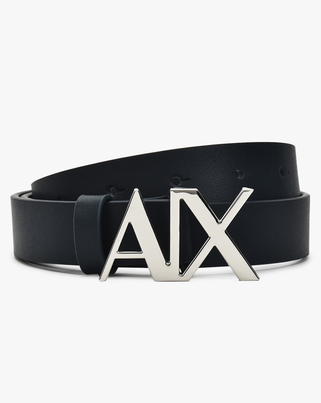 armani exchange logo belt