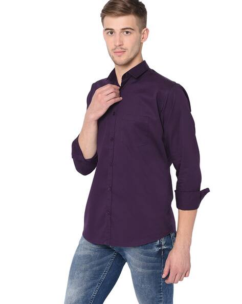 Purple Shirts for Men by STUDIO NEXX 