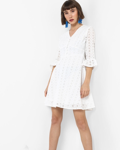 Only white cheap dress