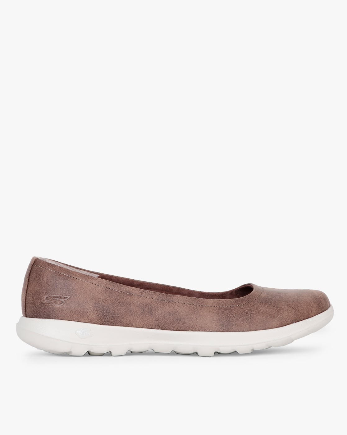 Buy Brown Flat Shoes for Women by Skechers Online
