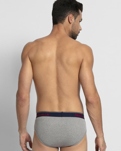 Buy Grey Briefs for Men by VAN HEUSEN Online