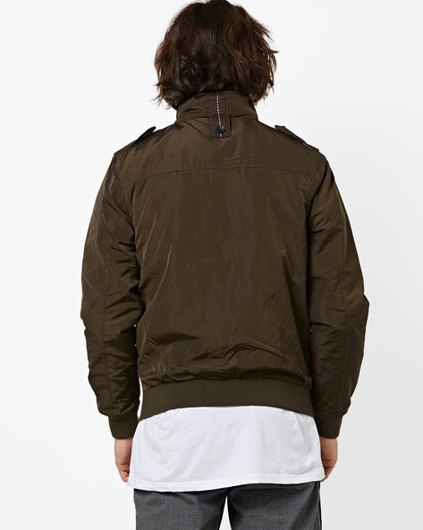 Buy Red Tape Men's Olive Solid Jacket Online at Best Prices in India -  JioMart.