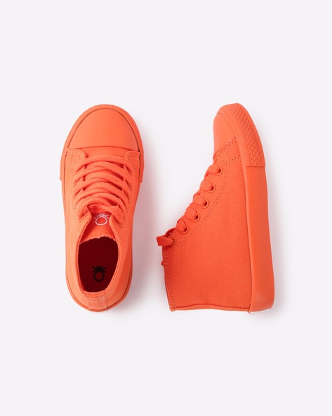 shoes orange color