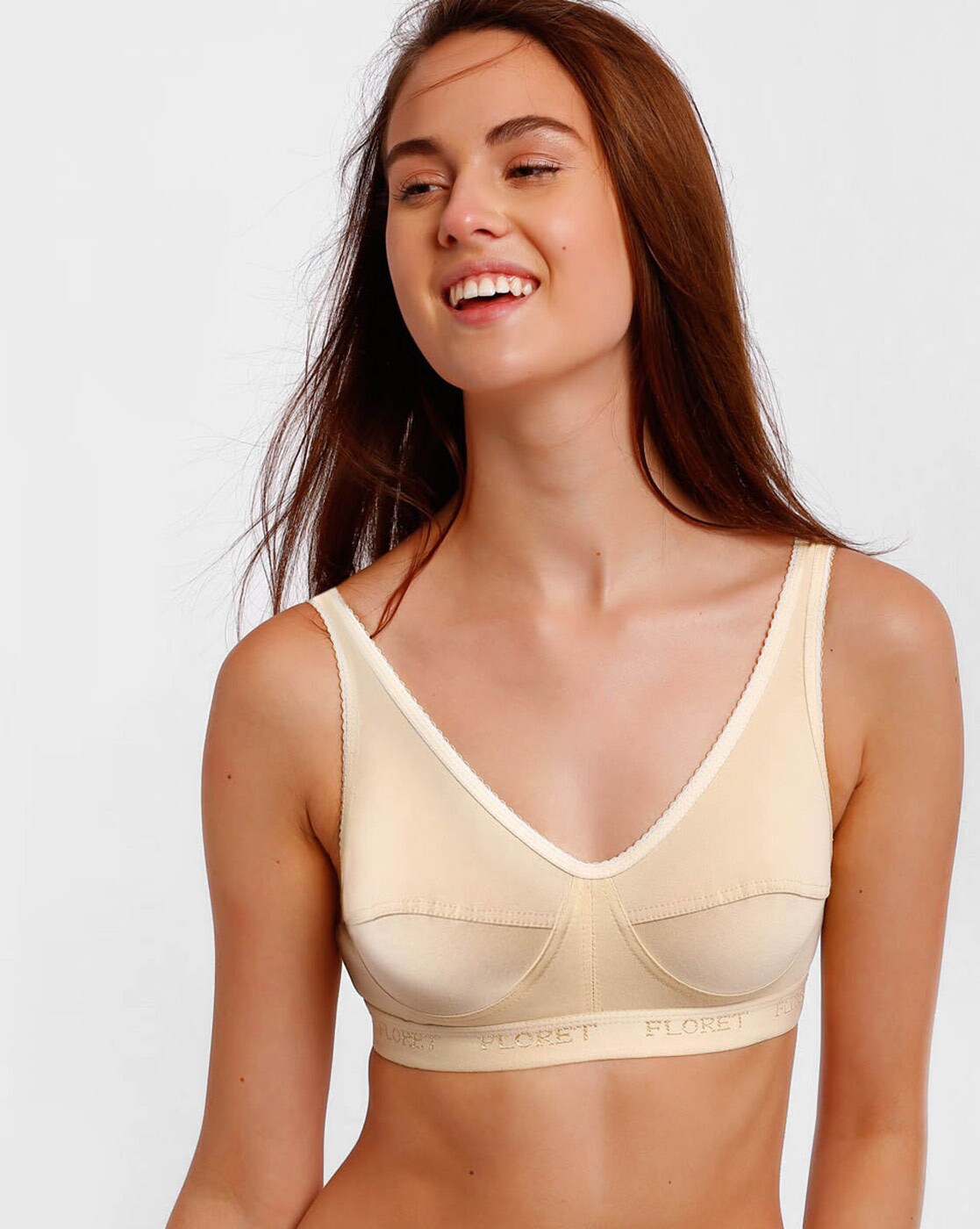 Buy Beige Bras for Women by Floret Online