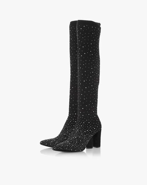 Dune sequin clearance boots