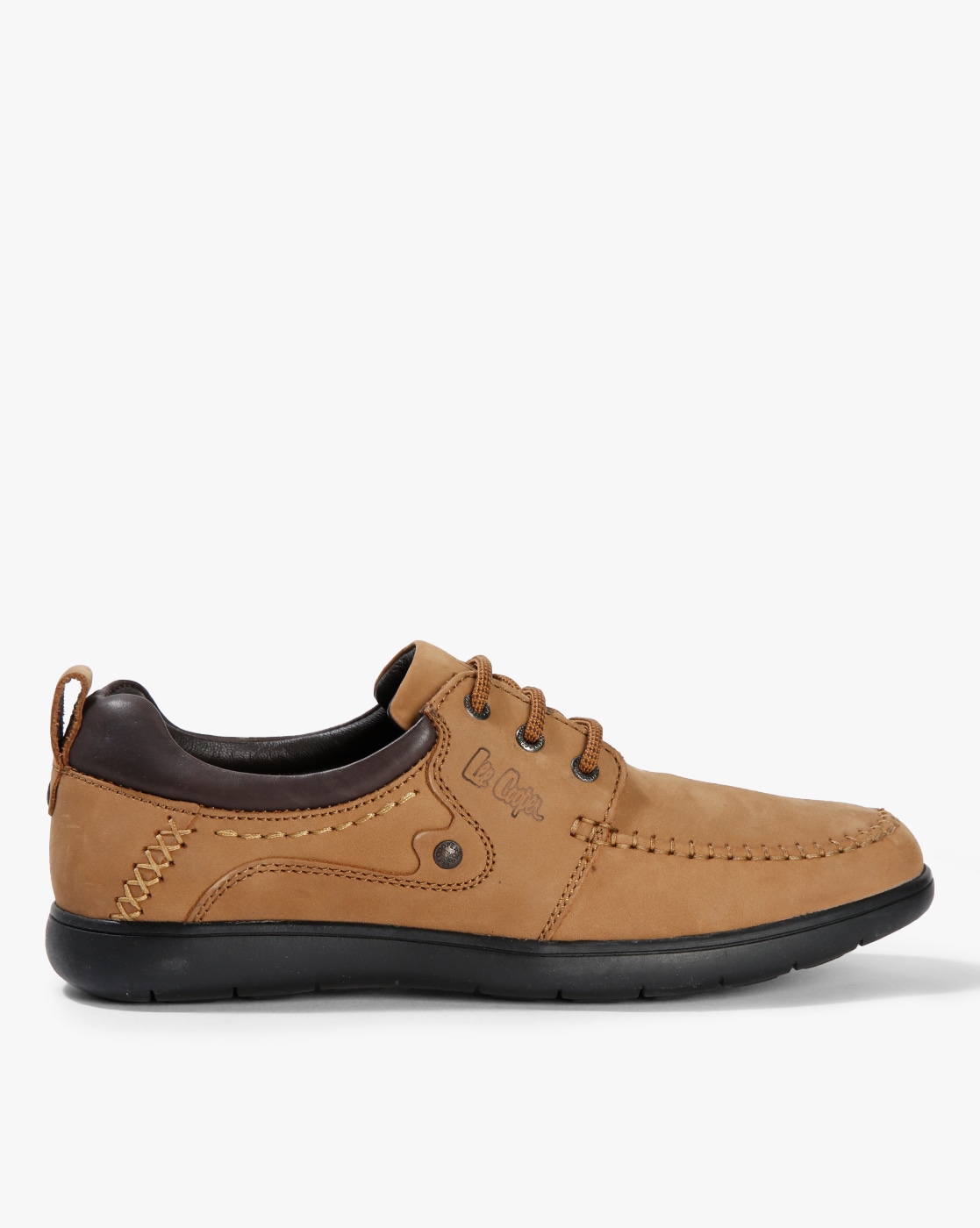 lee cooper camel leather shoes
