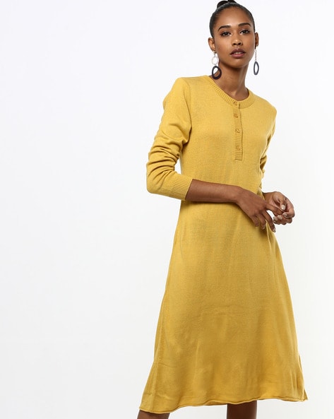 A line outlet sweater dress