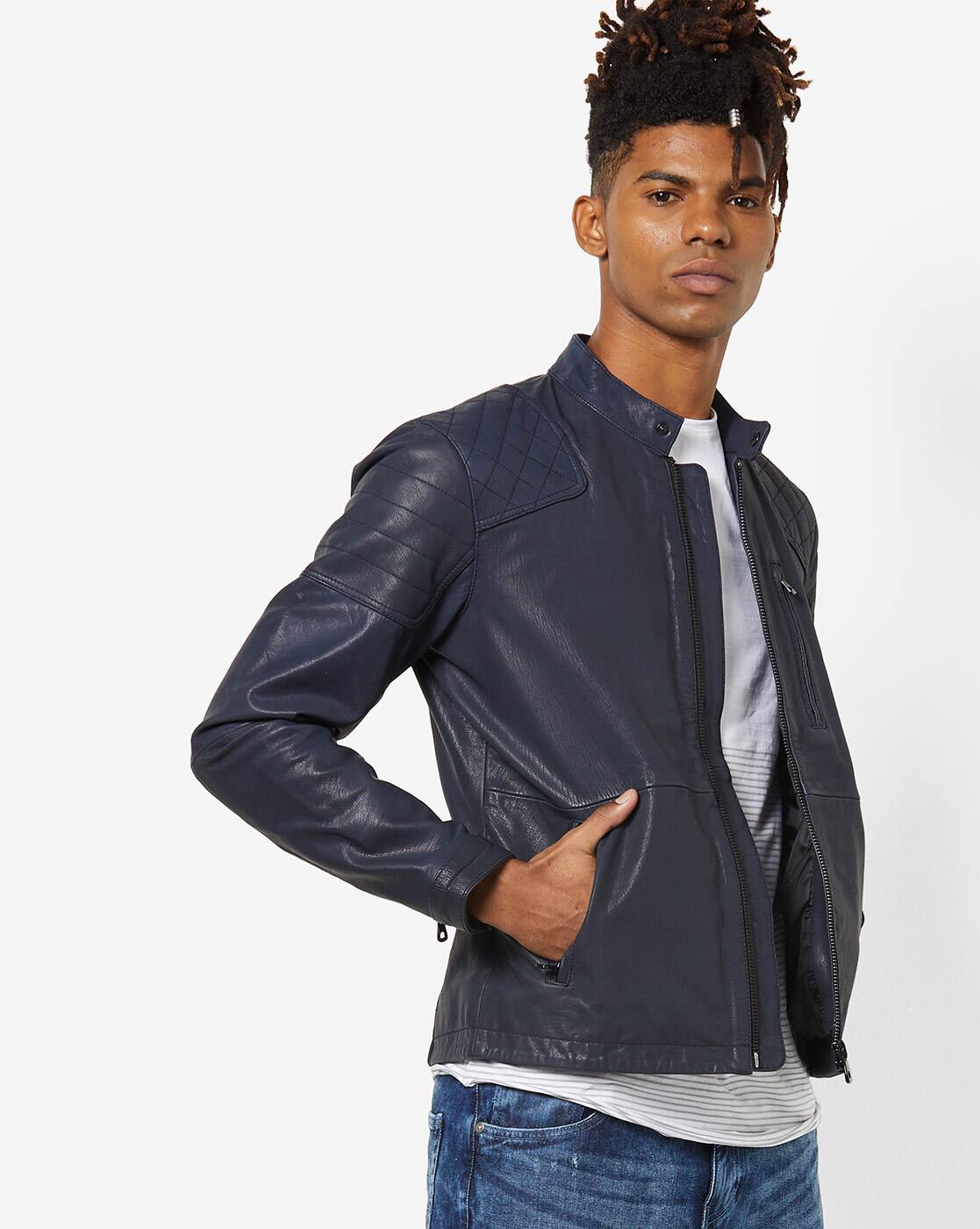 justanned leather jackets