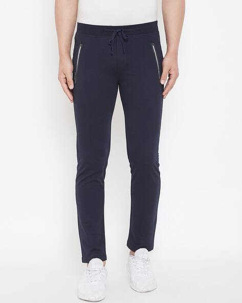 track pants with chain pockets