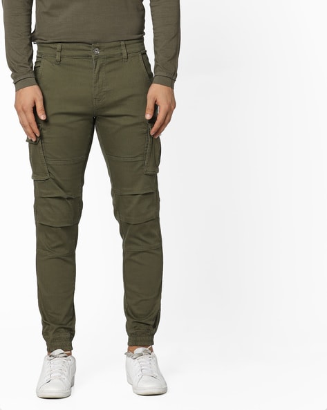 olive green cargo pants mens