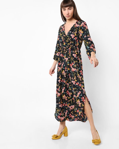 ajio midi dresses