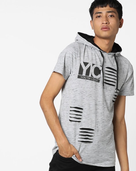 stylish hooded t shirts