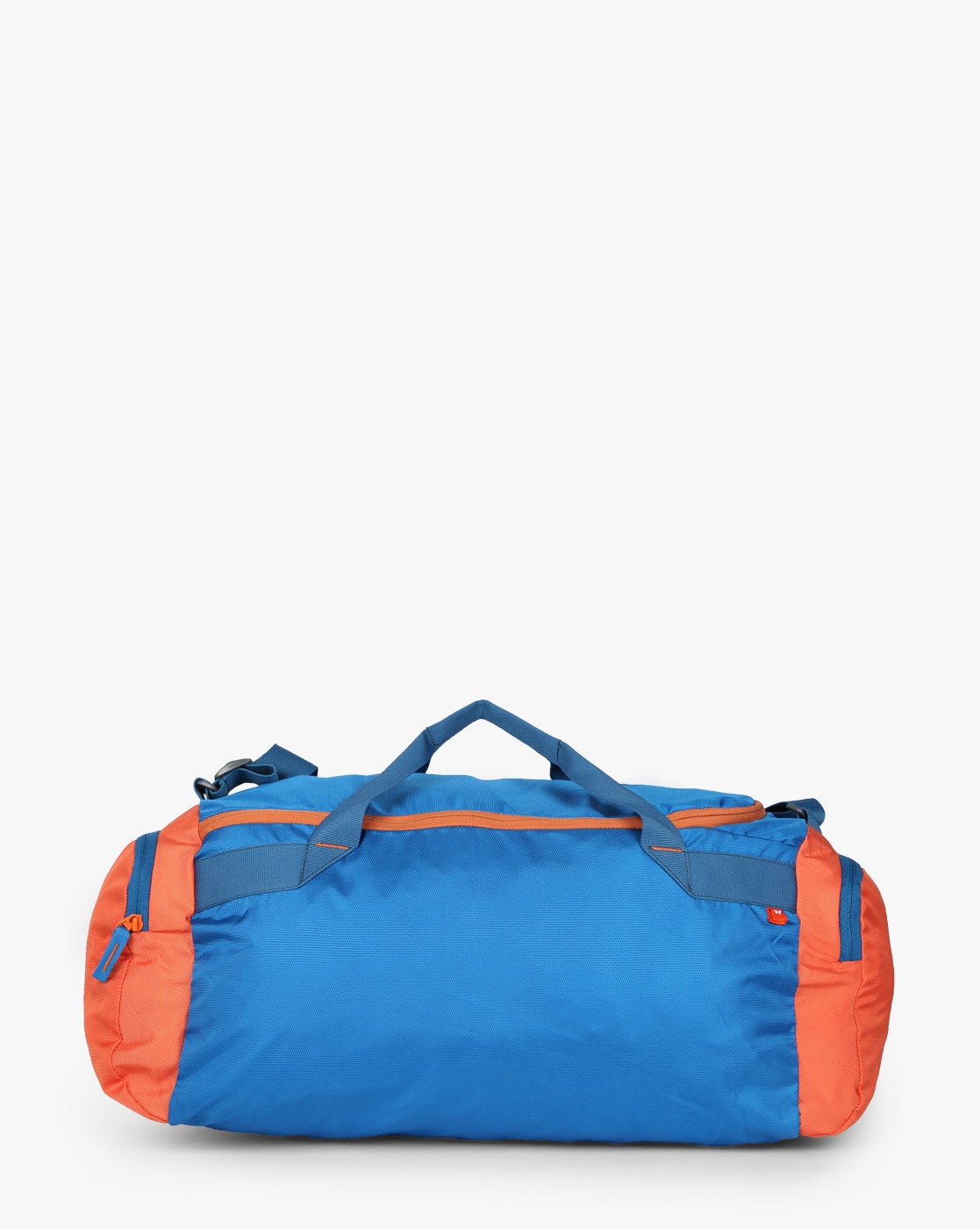 Buy Blue & Orange Wildcraft Gym Duffel Bag with Adjustable Strap | AJIO