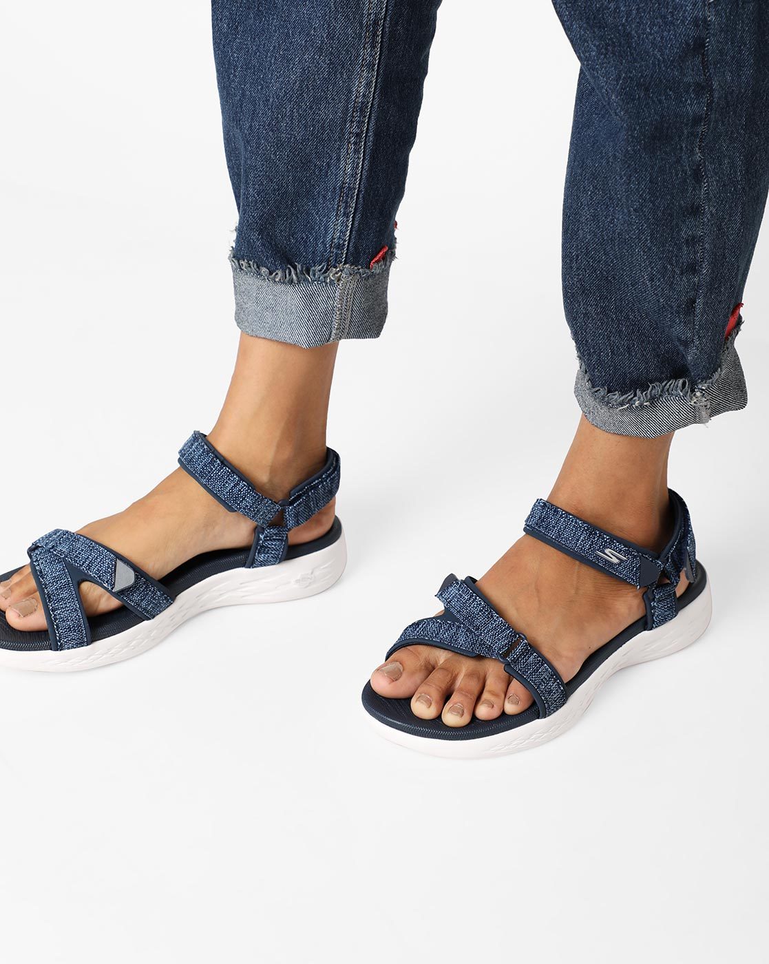 Flat Sandals for Women by Skechers 