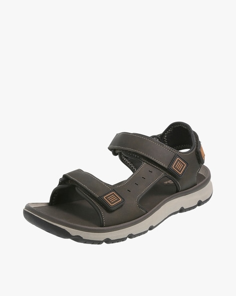 Flat Sandals with Velcro Closure