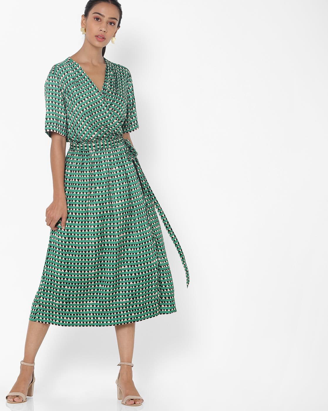 scotch and soda wrap dress