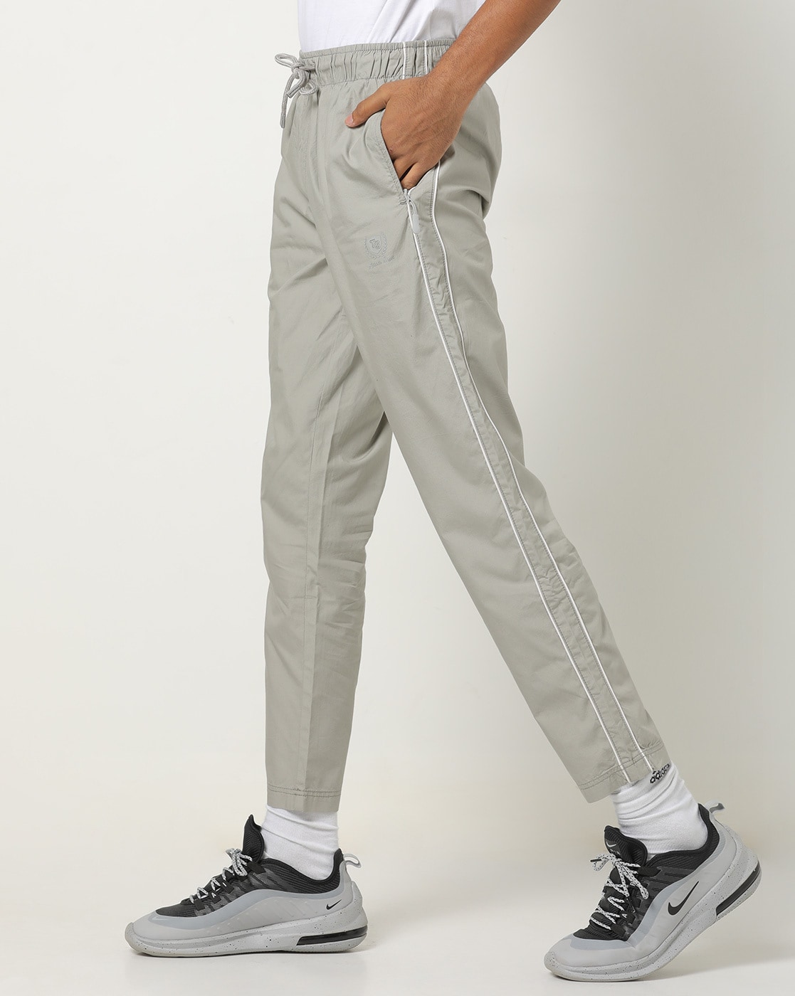 Buy Ecru Track Pants for Men by Teamspirit Online | Ajio.com