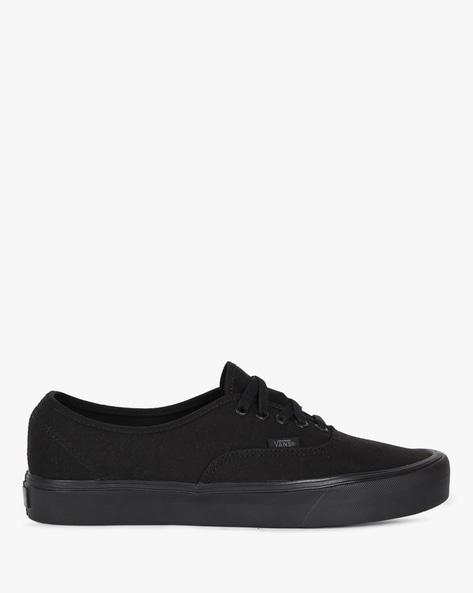 Men's authentic sales black vans