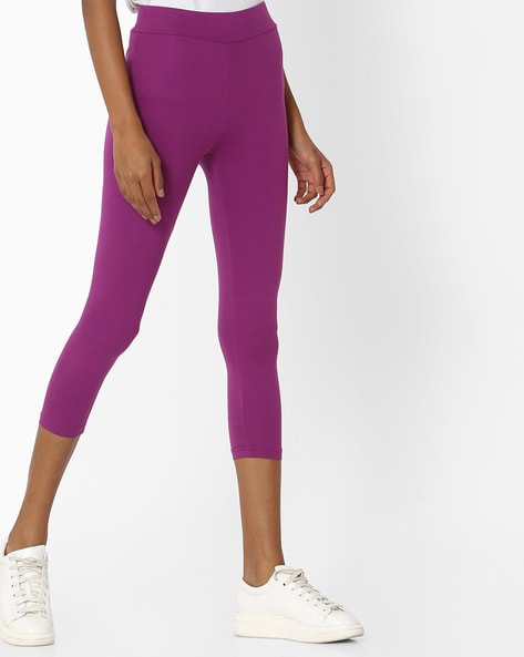 Buy That Trendz Capri Leggings Women Pink, Purple Capri - Buy Buy That  Trendz Capri Leggings Women Pink, Purple Capri Online at Best Prices in  India | Flipkart.com