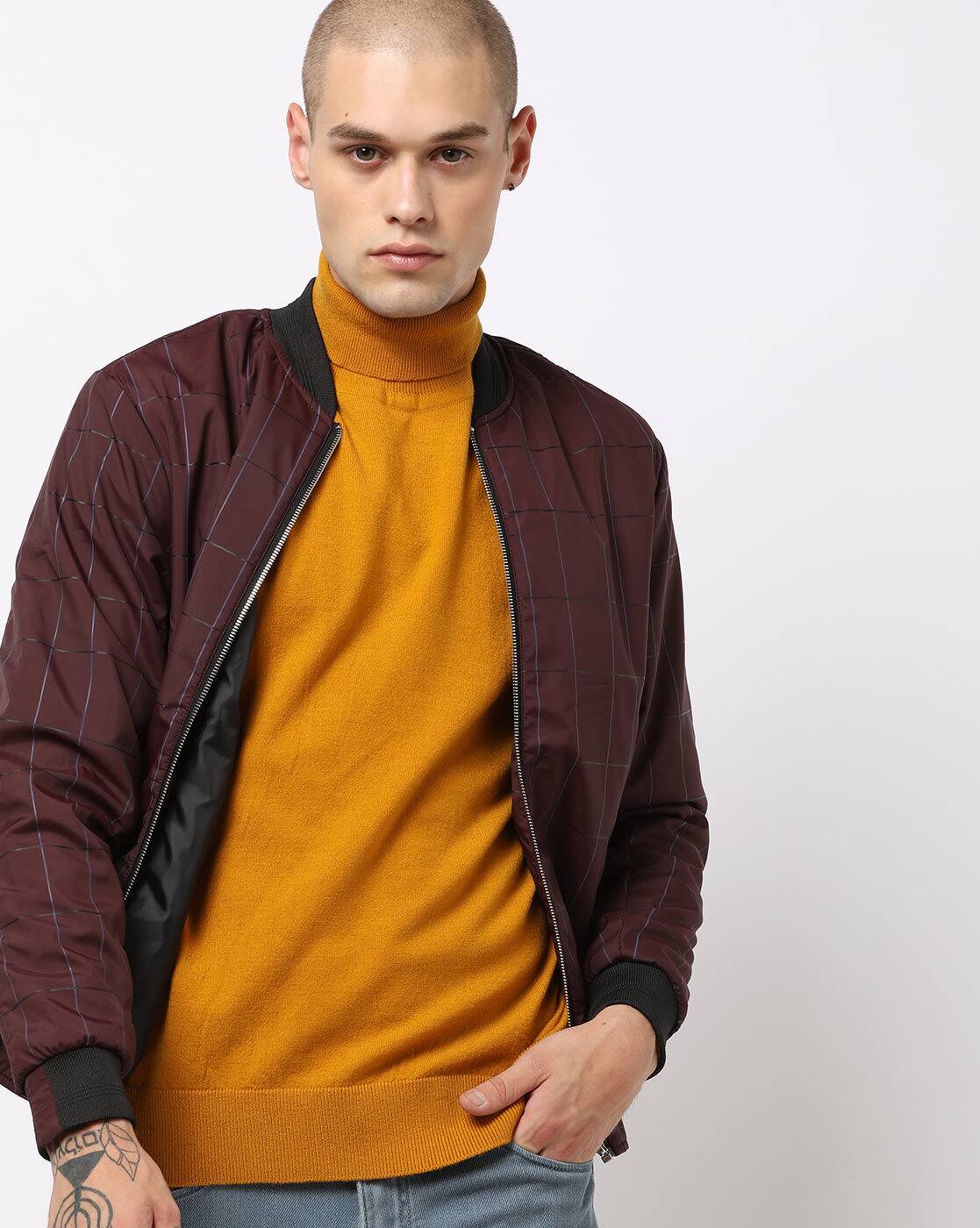 netplay leather jacket