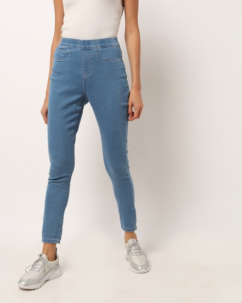 Buy Blue Jeans & Jeggings for Women by DNMX Online