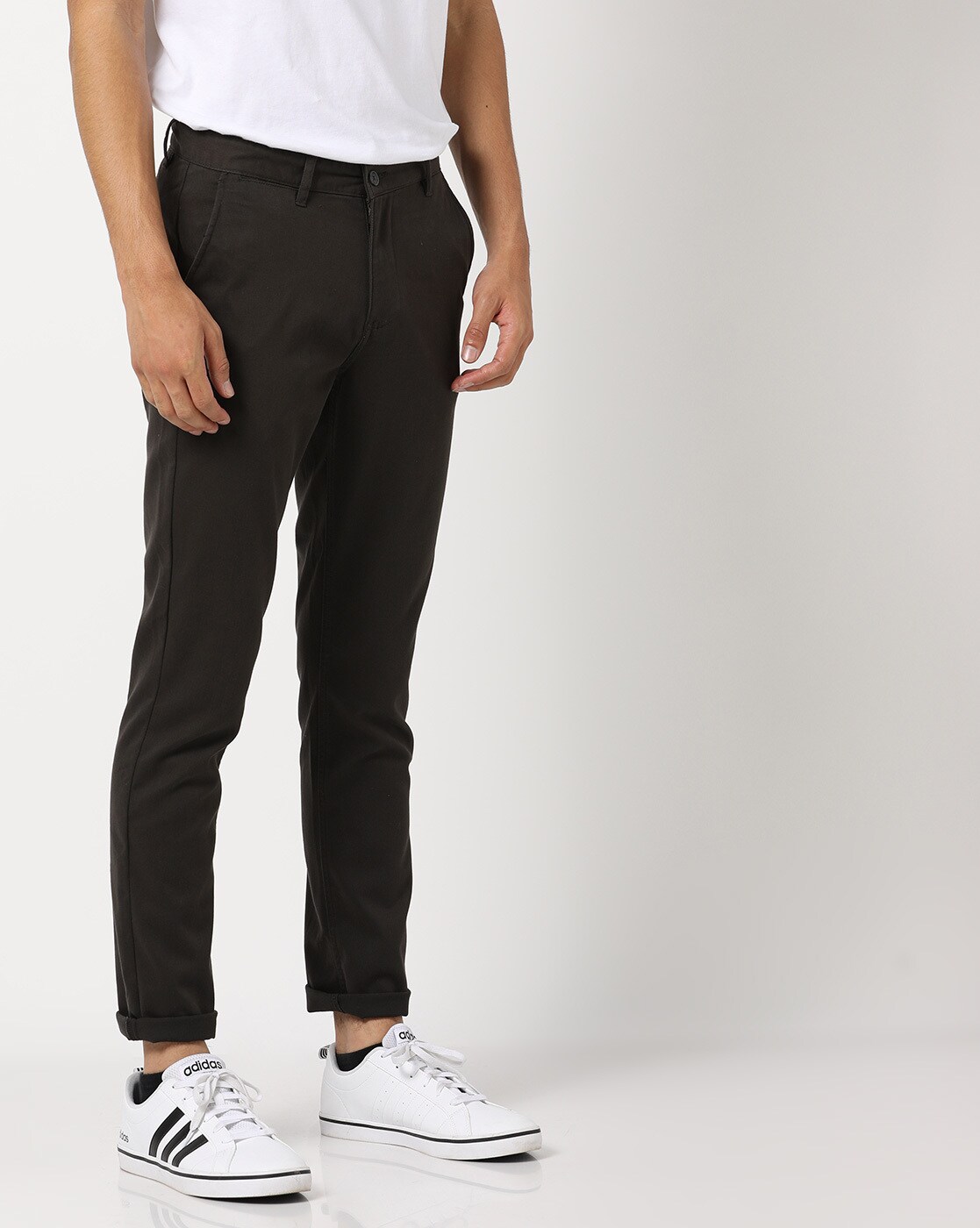 Grey Colour Formal Trousers for Men - Elite Trouser by Aristobrat