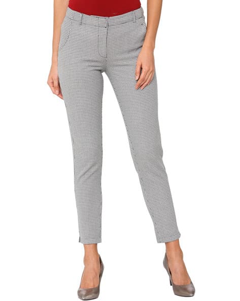 Buy Grey Trousers \u0026 Pants for Women by 