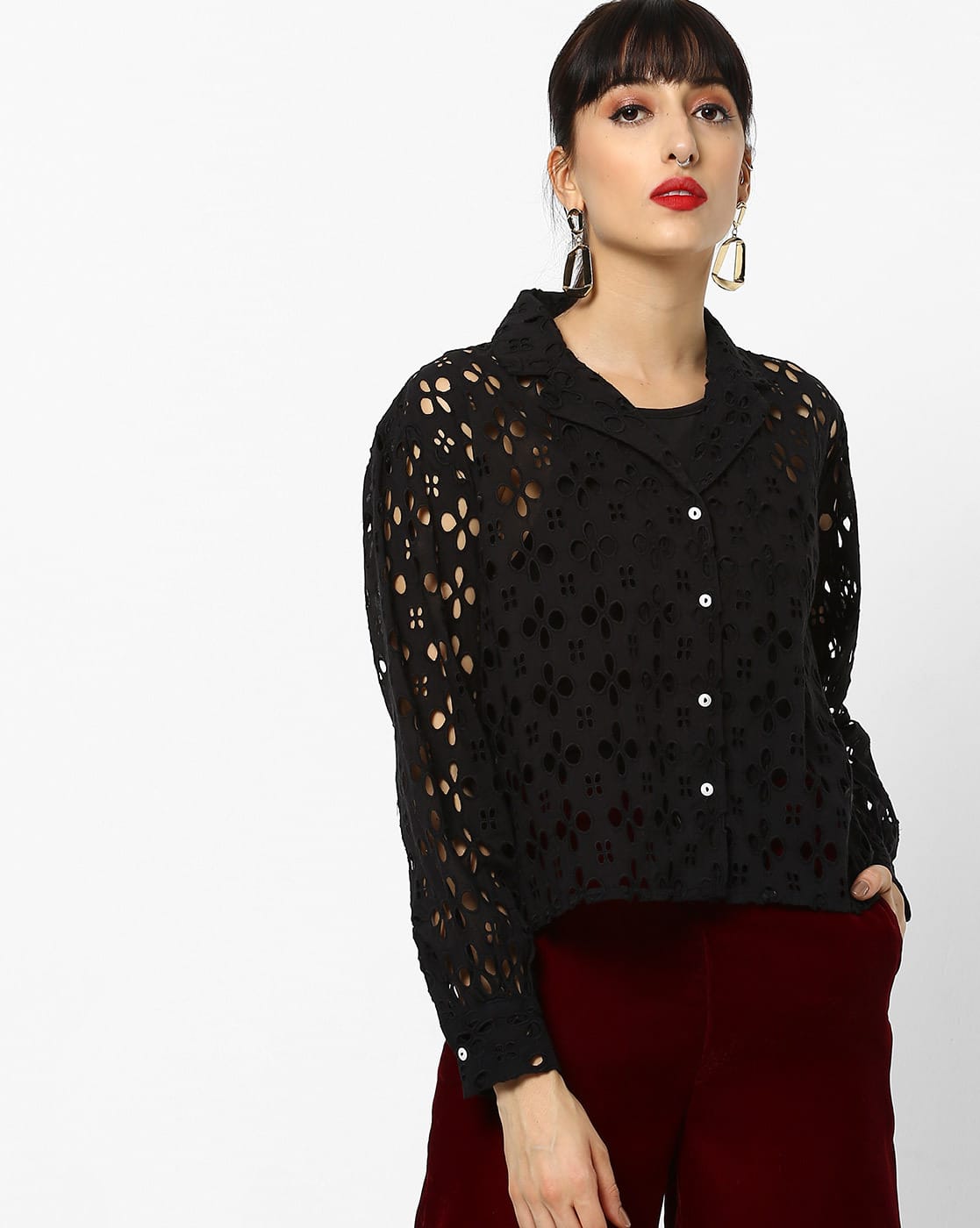 Schiffli shirt Clearance