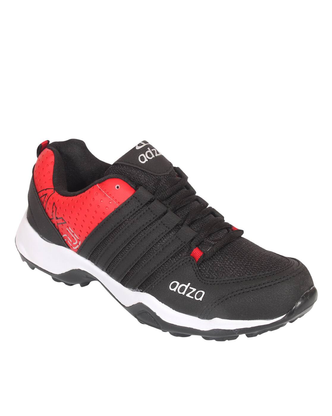 Buy Black Sports Shoes for Men by ADZA 