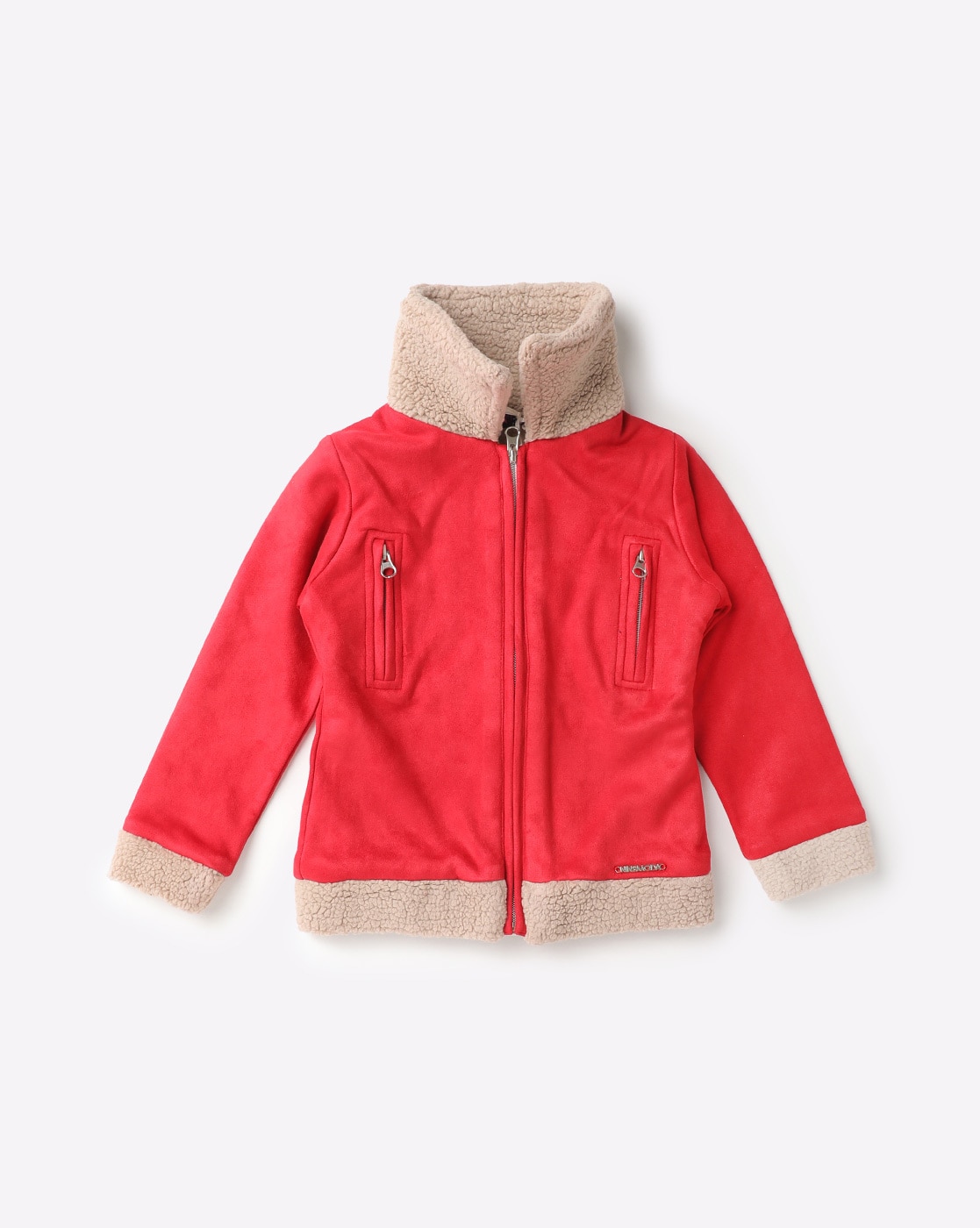 Jacadi Paris - Girls Red Cotton Liberty Coat | Childrensalon Outlet