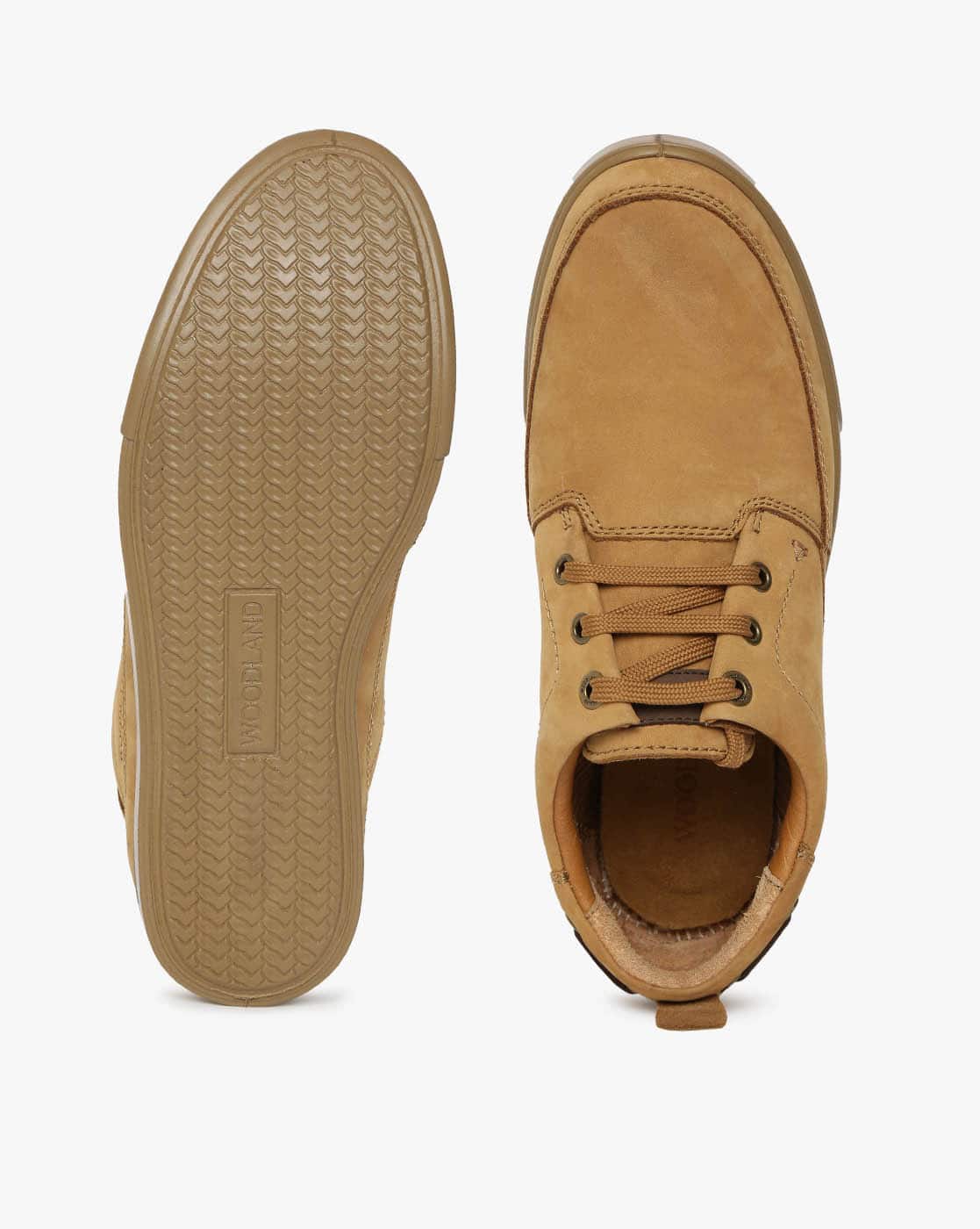 Camel Casual Shoes for Men by WOODLAND 