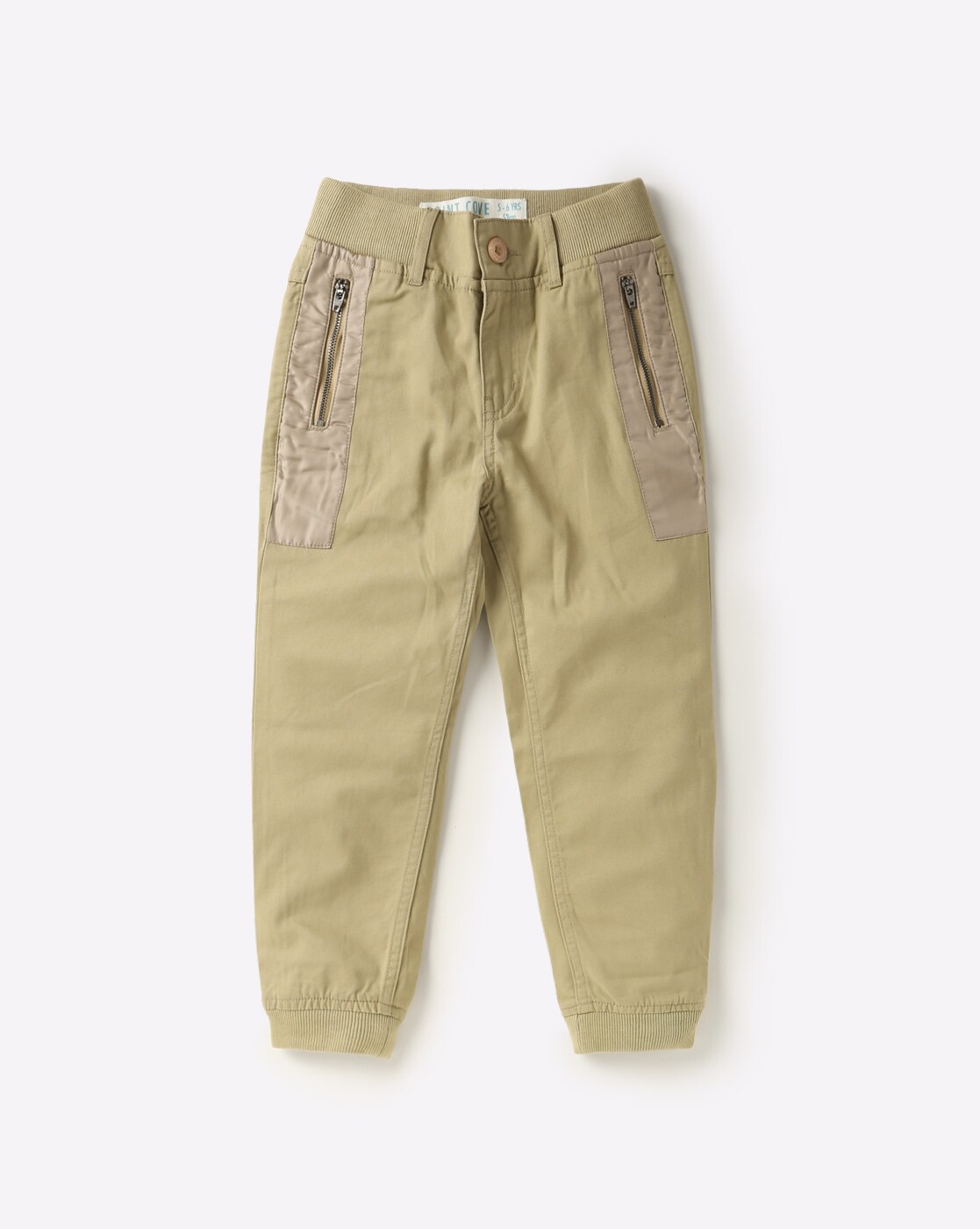 boys joggers with zip pockets