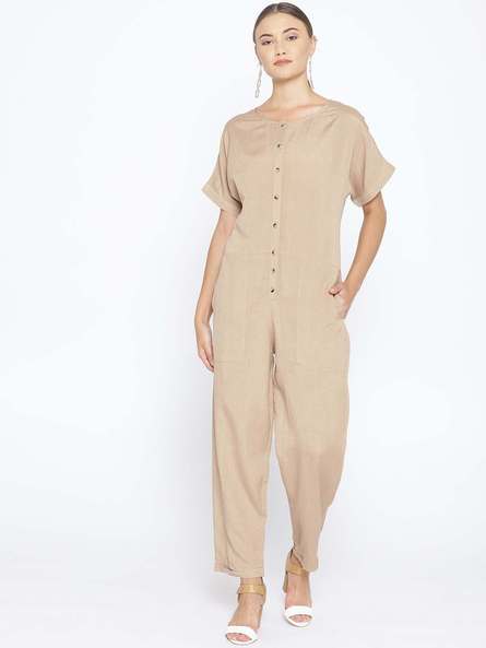 khaki jumpsuit womens